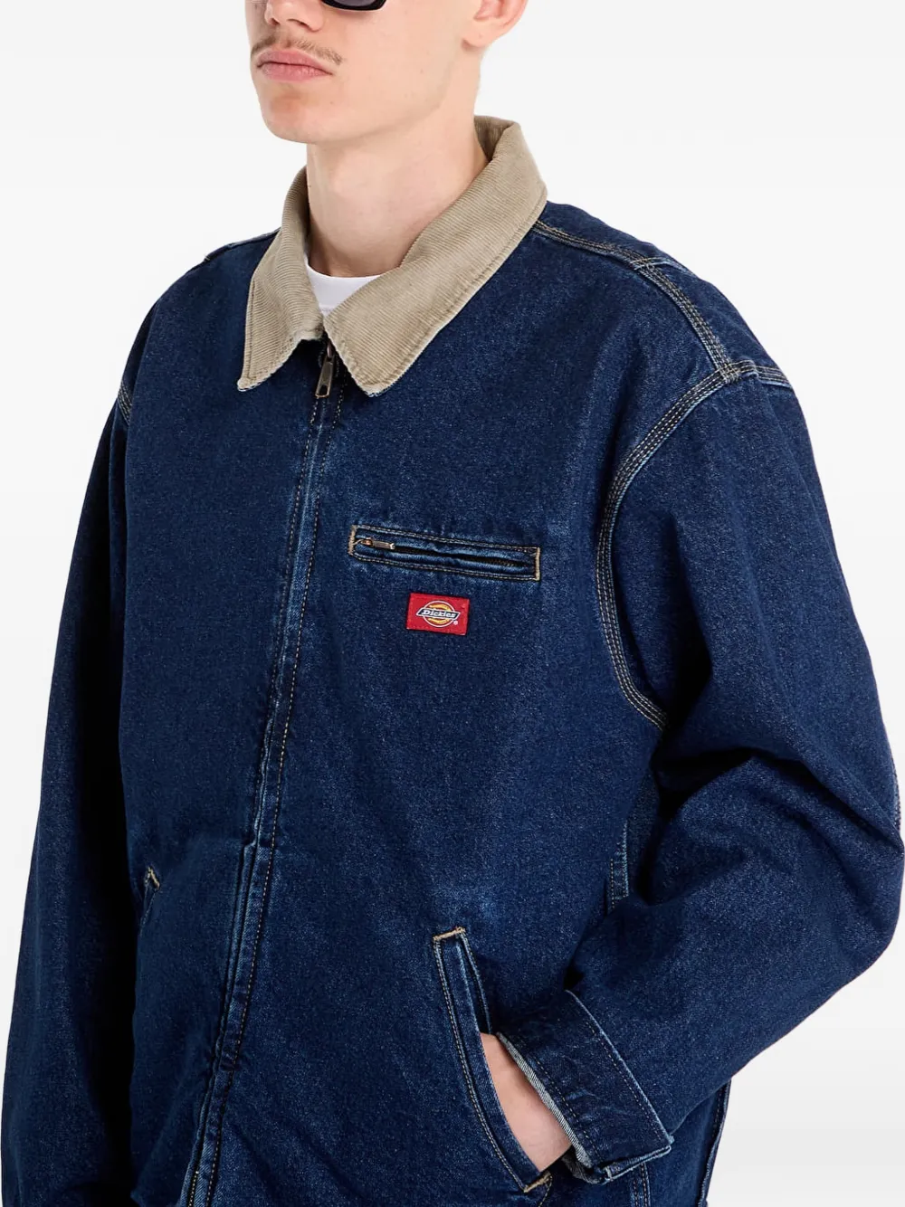 DICKIES Denim jack Blauw