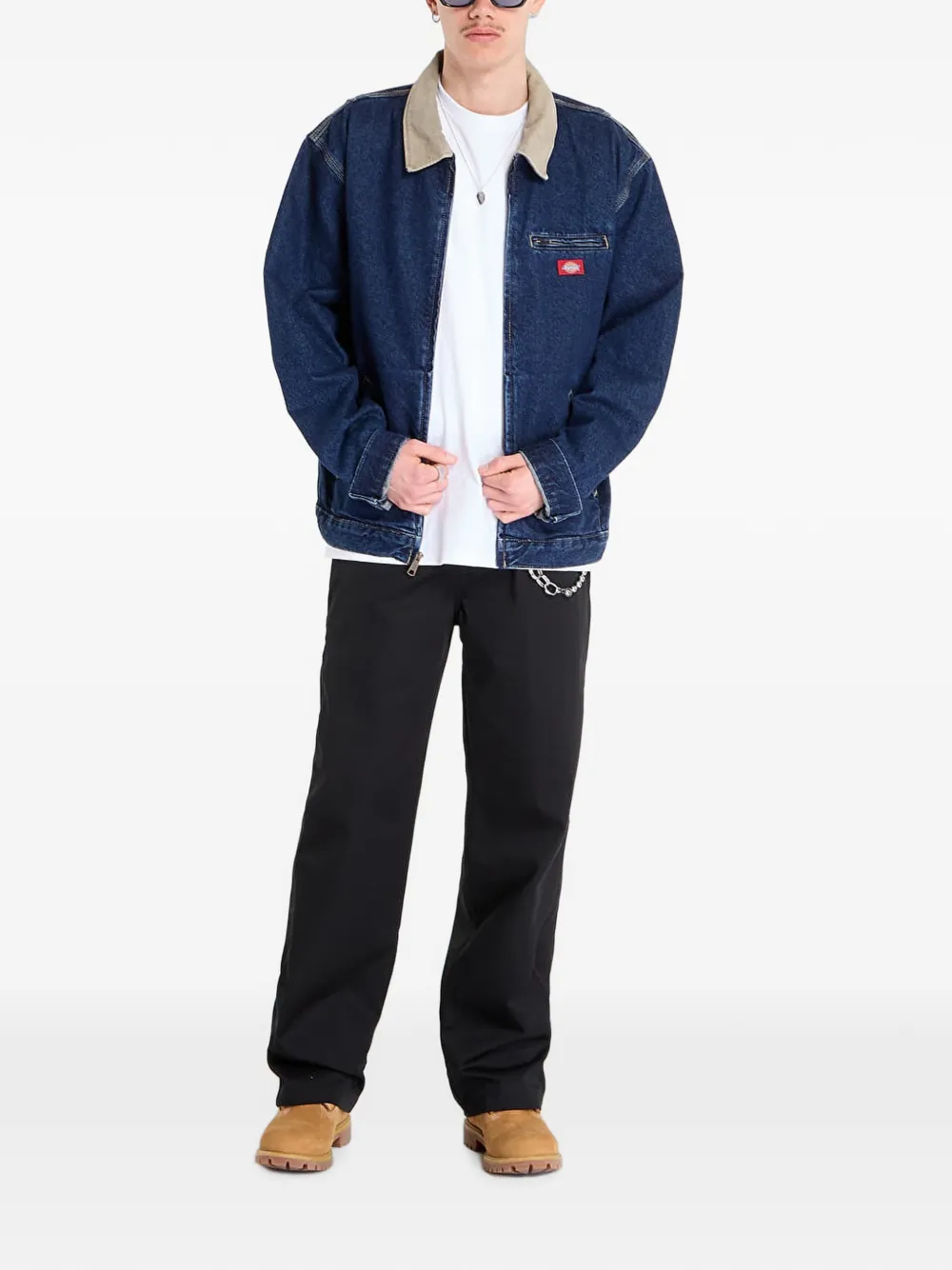 DICKIES Denim jack Blauw