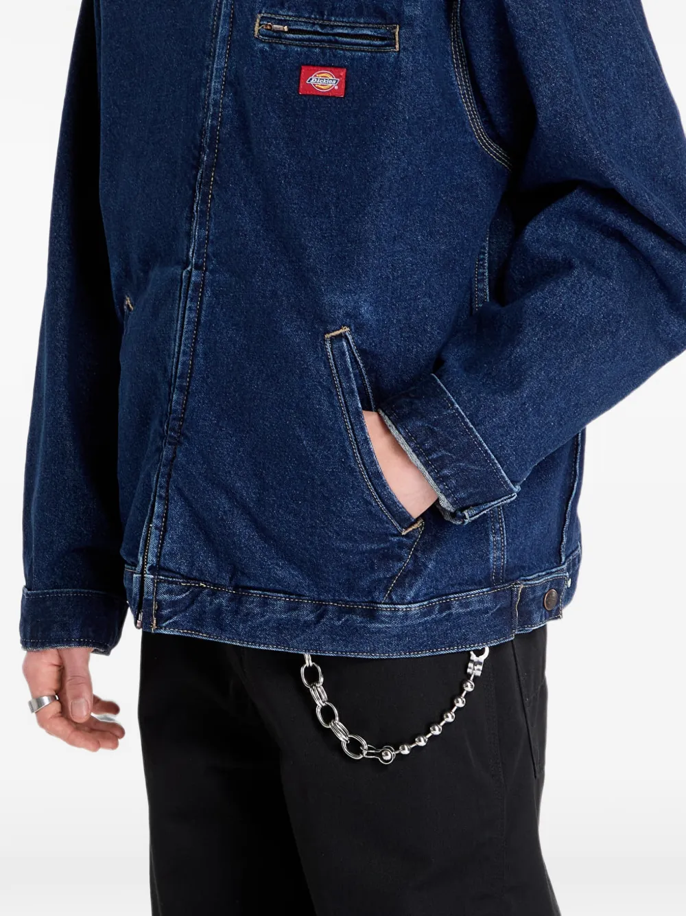 DICKIES Denim jack Blauw