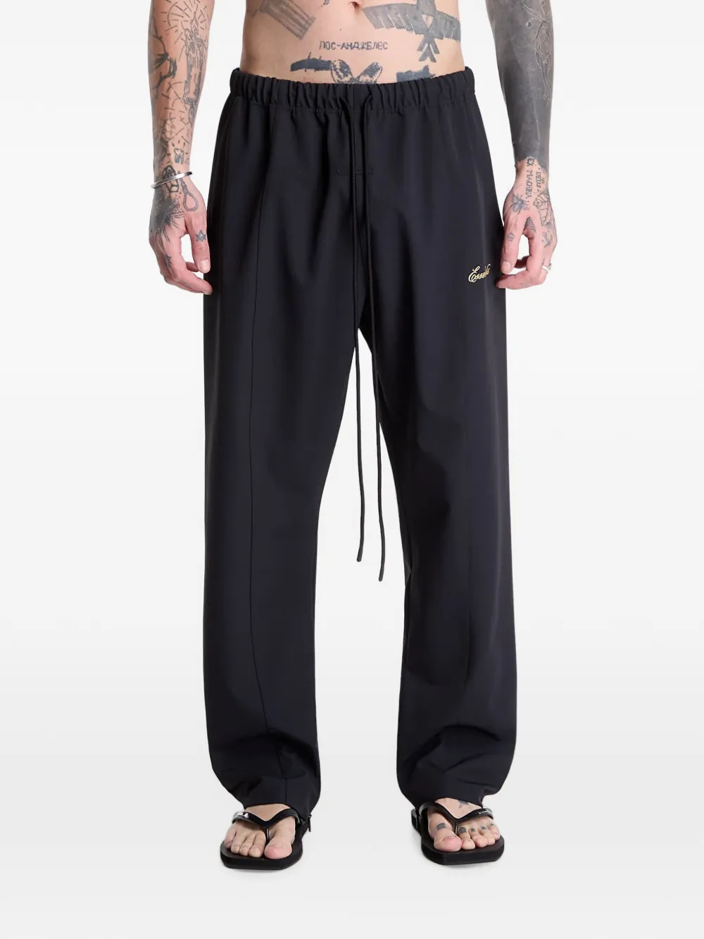 FEAR OF GOD ESSENTIALS Signature track pants - Nero