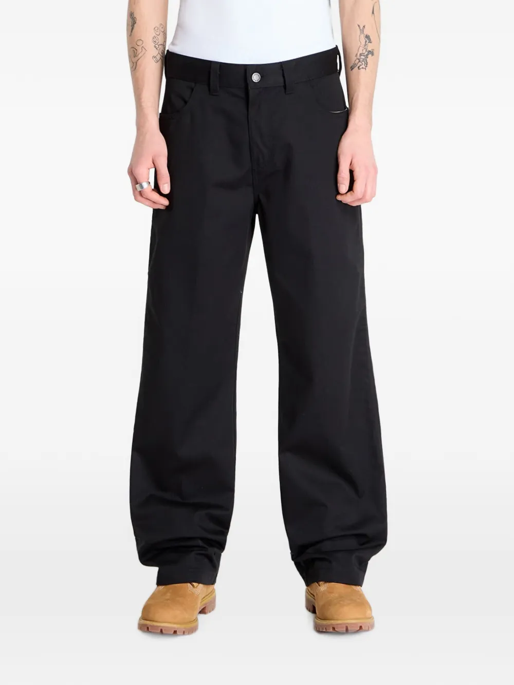 Dickies Union Loose-fit Trousers In Black