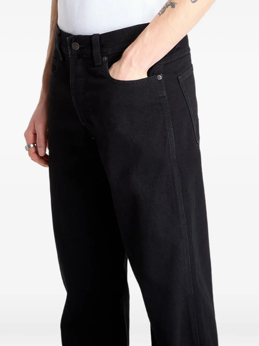Dickies 983 Straight-leg Jeans In Black