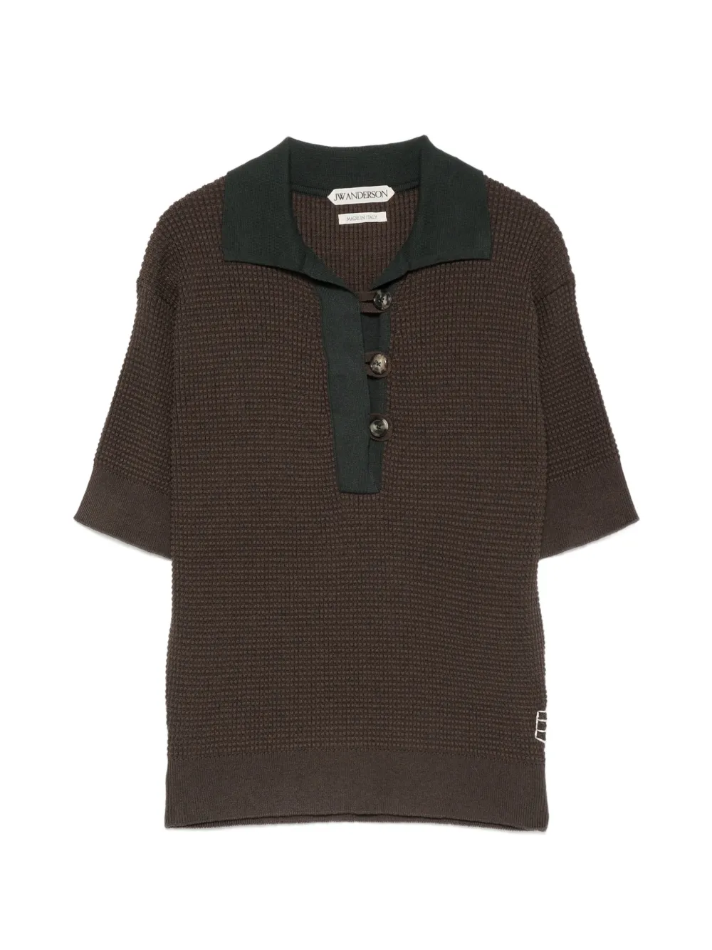 JW Anderson Polo a maniche corte - Verde