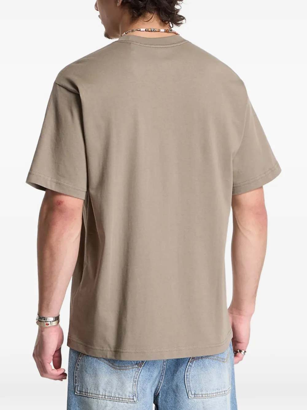Vans T-shirt met grafische print Bruin