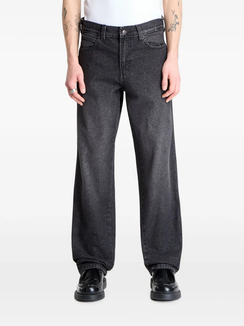 Dickies 954 Relaxed Straight Jeans In Black