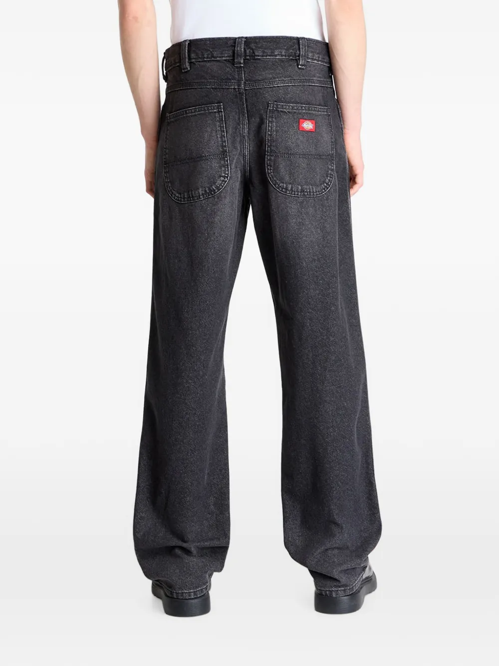 DICKIES 954 relaxed straight jeans Zwart