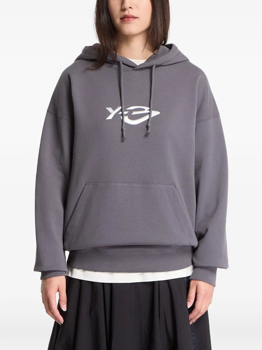 Y-3 Hoodie met sterrenprint Grijs