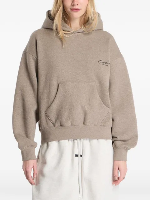 FEAR OF GOD ESSENTIALS logo-print hoodie