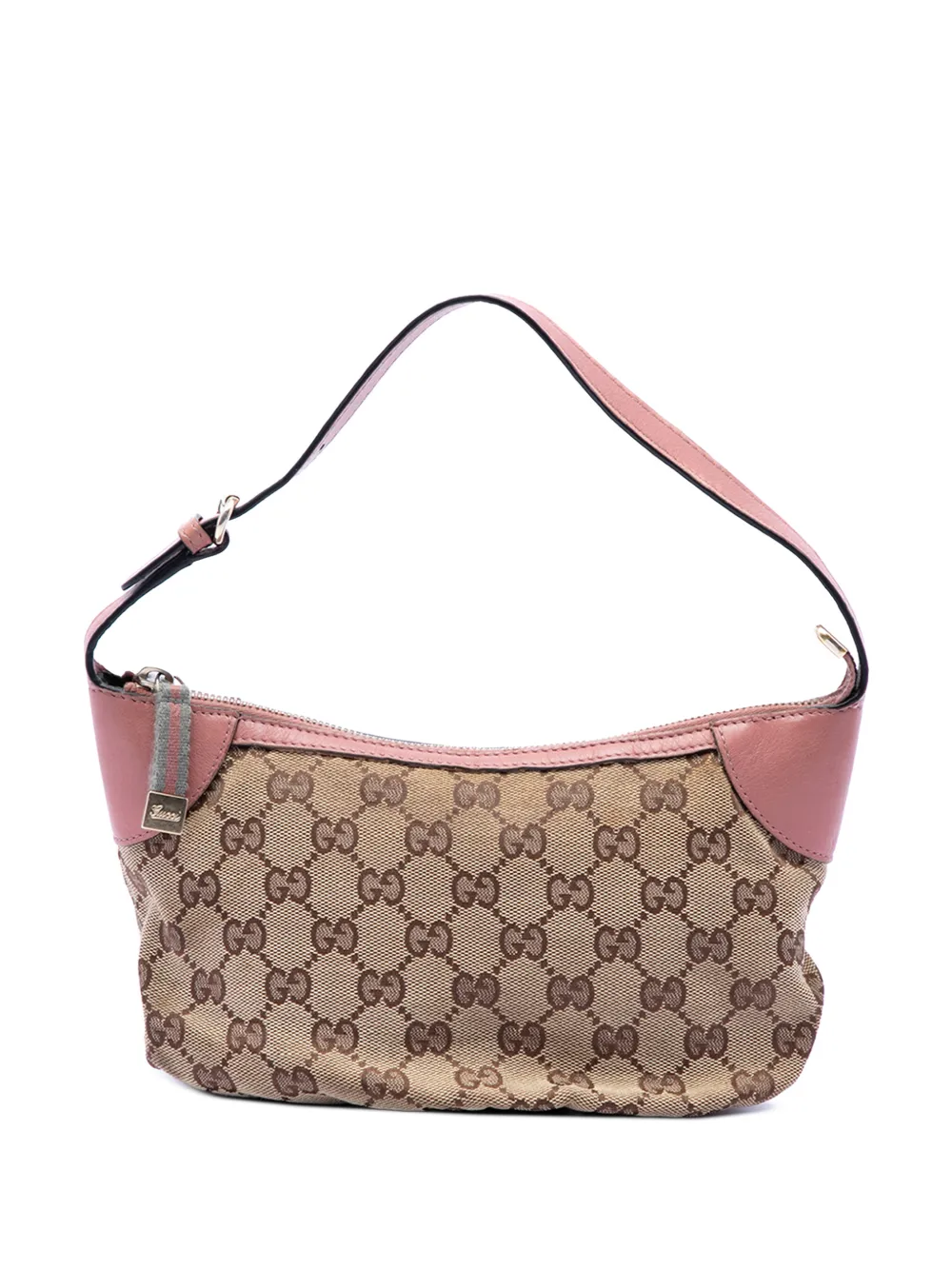 Gucci Pre-Owned 2000-2015 GG Canvas Web handbag - Neutrals