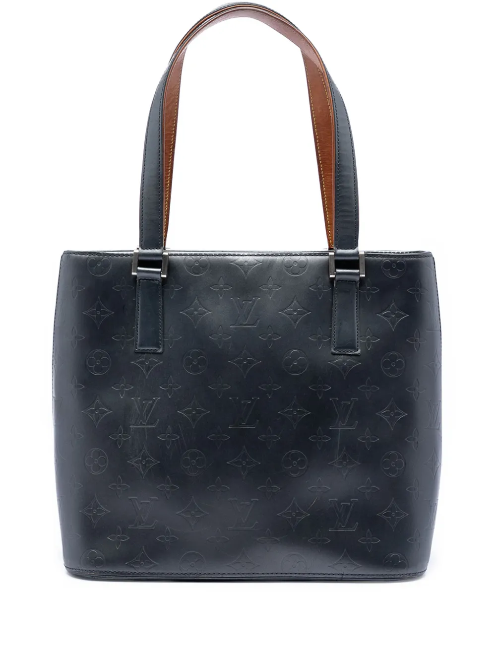 Louis Vuitton Pre-Owned Borsa tote Mat Stockton con monogramma 2002 - Blu