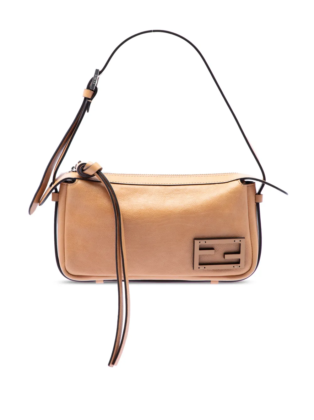 Fendi Pre-Owned Borsa a mano Mini Calfskin Simply 2010-2026 - Toni neutri