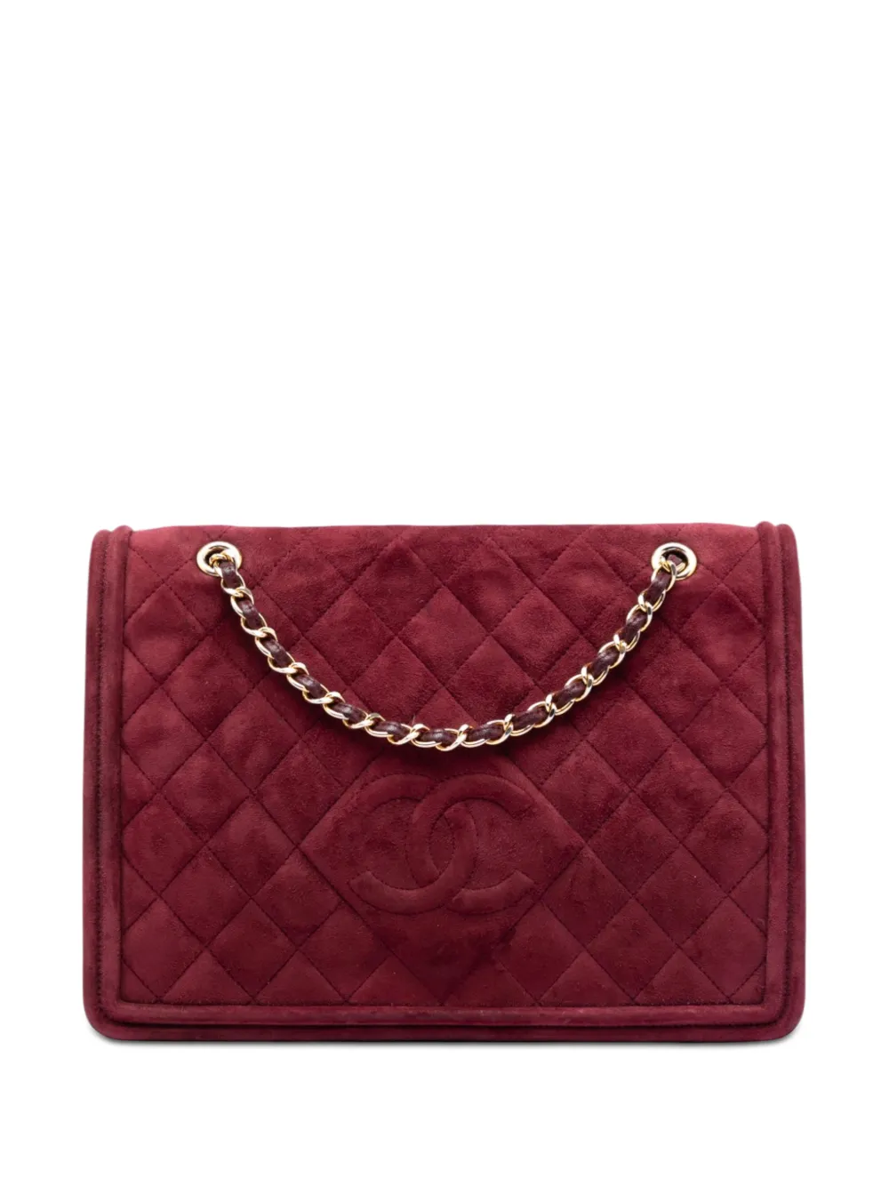 CHANEL Pre-Owned Borsa a spalla CC 1989-1991 - Rosso