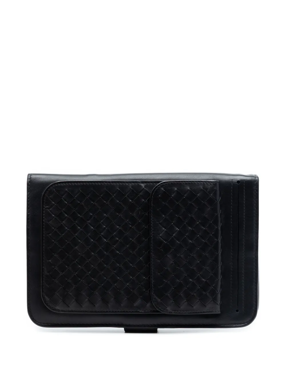 Bottega Veneta Pre-Owned Borsa a mano Intrecciato in nappa 2012-2026 - Nero