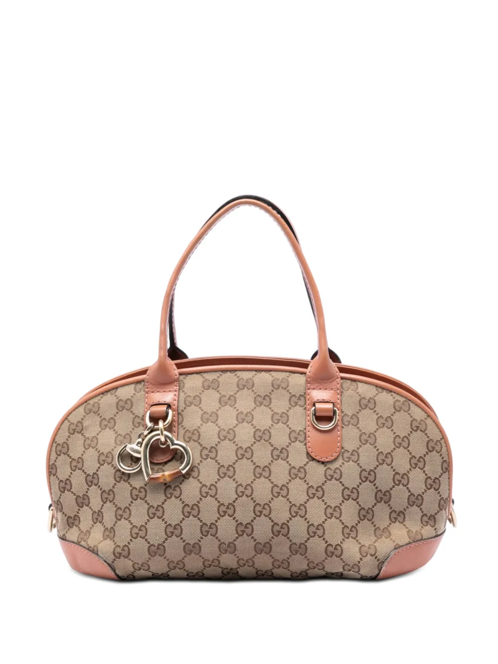 Gucci Pre-Owned Borsa a tracolla Heart Bit in tela GG 2016-2026 - Toni neutri