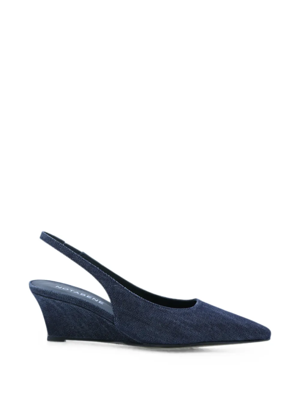 Notabene Elba 50 wedge-heel sandals Blauw