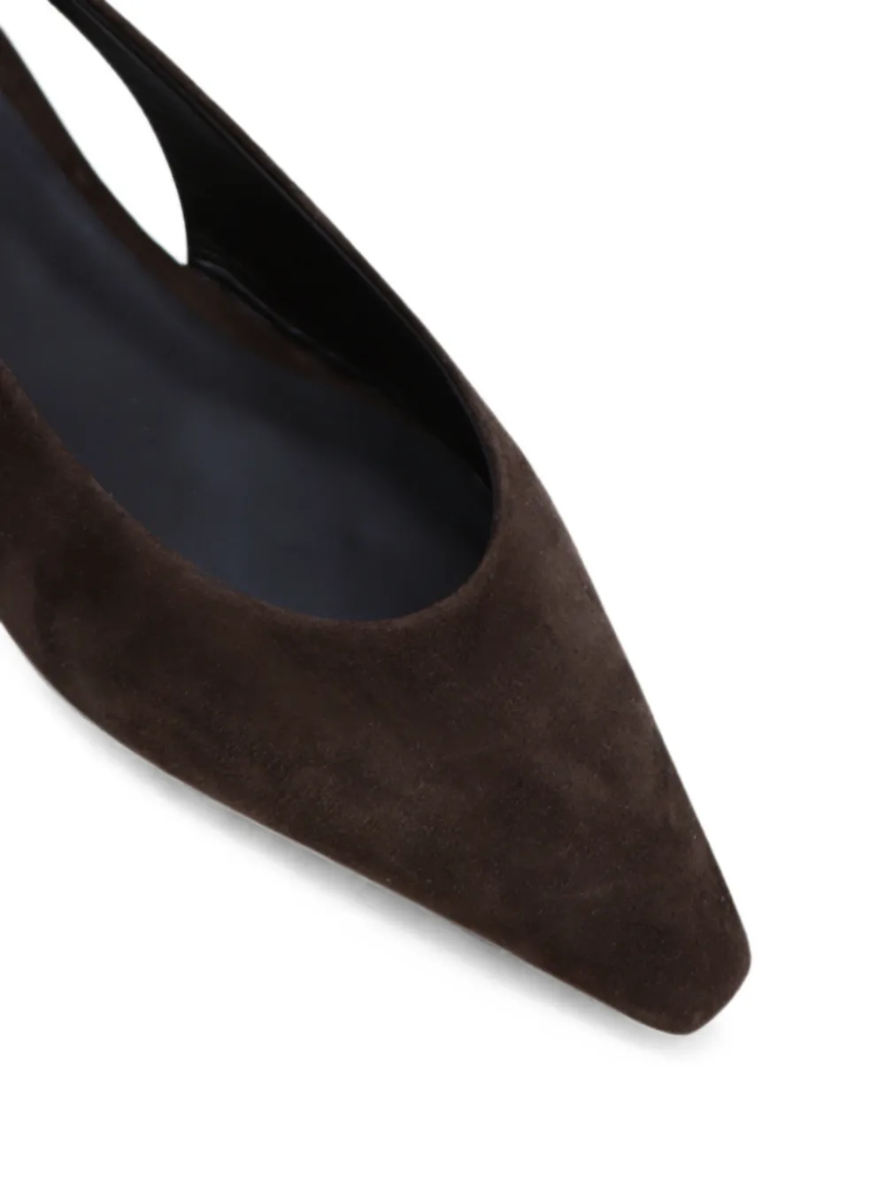 Notabene Gisella square-toe slingback pumps Bruin