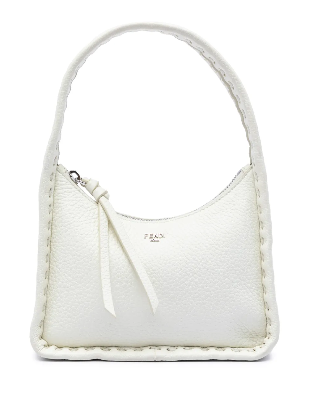 Fendi Pre-Owned Borsa a mano Cuoio Romano Selleria Fendessence mini 2010-2026 - Bianco