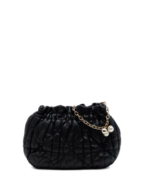 Christian Dior Pre-Owned 2010 Mini Lambskin Cannage Gaufre Delices Bag shoulder bag