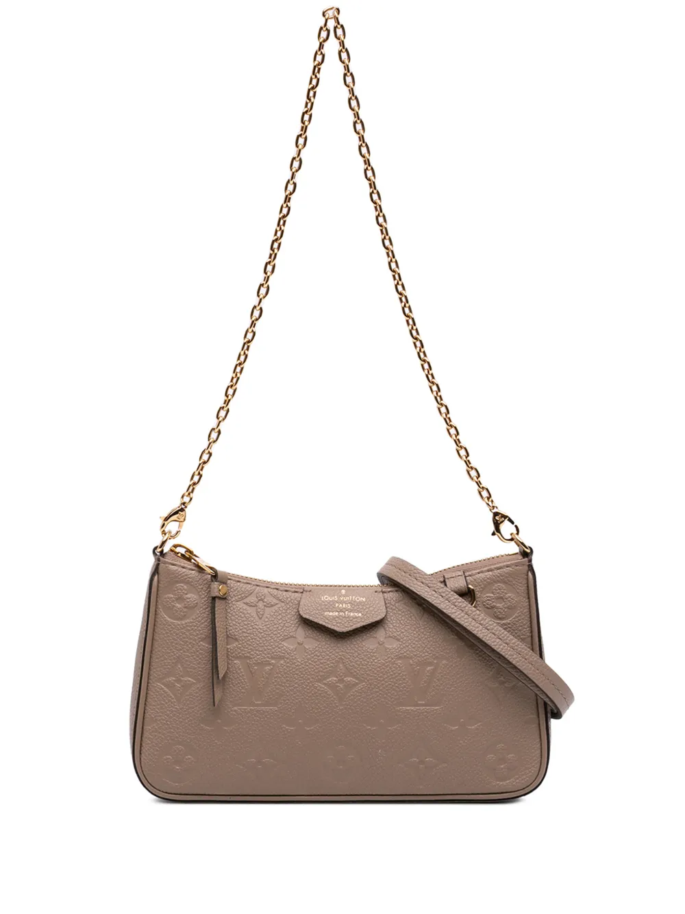 Louis Vuitton Pre-Owned 2021-2026 Monogram Empreinte Easy Pouch On Strap Umhängetasche - Nude