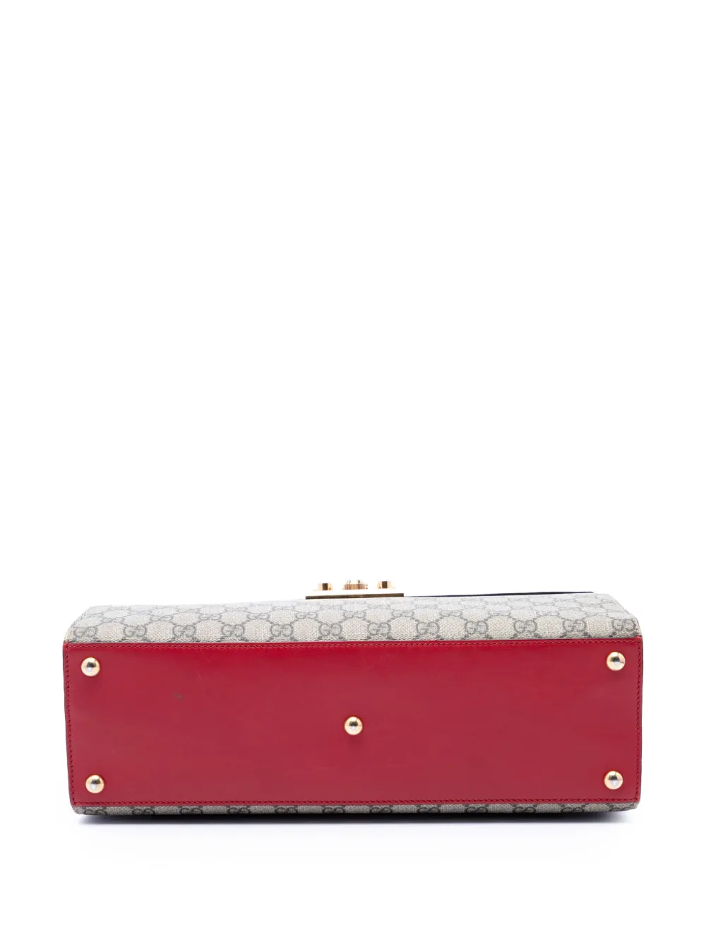 GUCCI GGスプリーム ハンドバッグ Gucci Pre-Owned 2016-2026 GGスプリーム パドロック トップハンドル