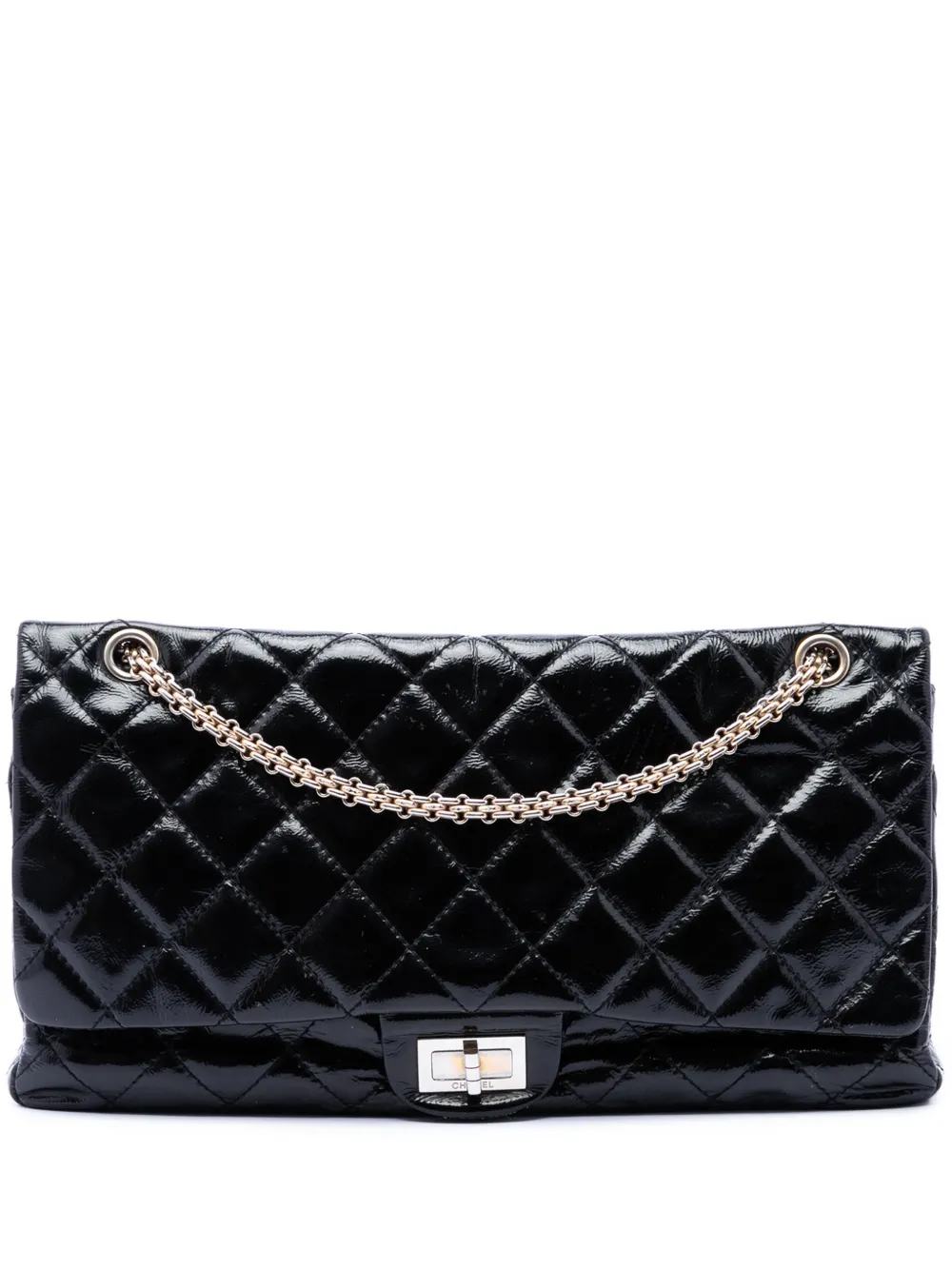 CHANEL Pre-Owned Borsa a spalla 2.55 Double Flap 227 2006-2008 - Nero