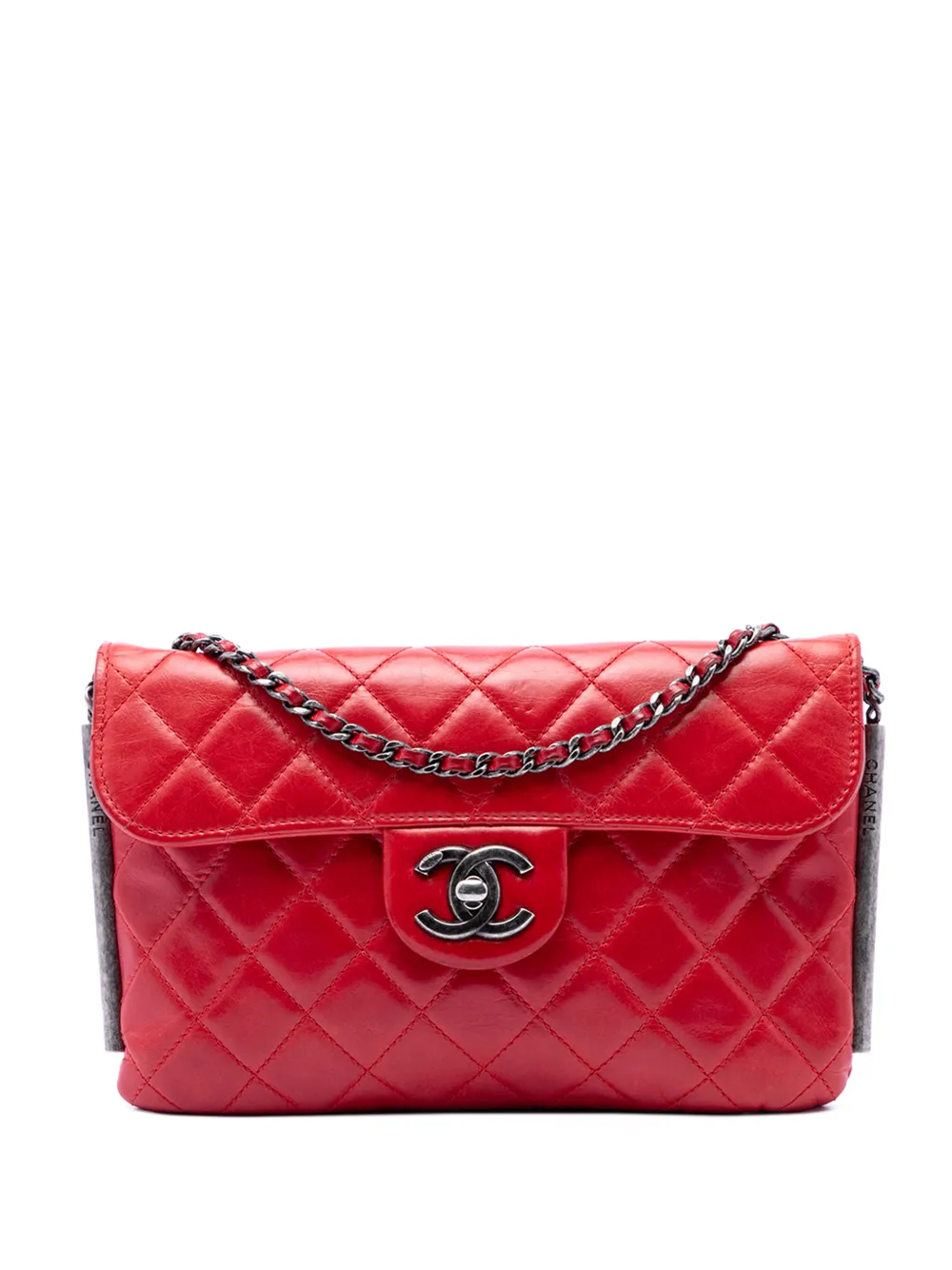 CHANEL Pre-Owned Borsa a tracolla CC 2013-2014 - Rosso