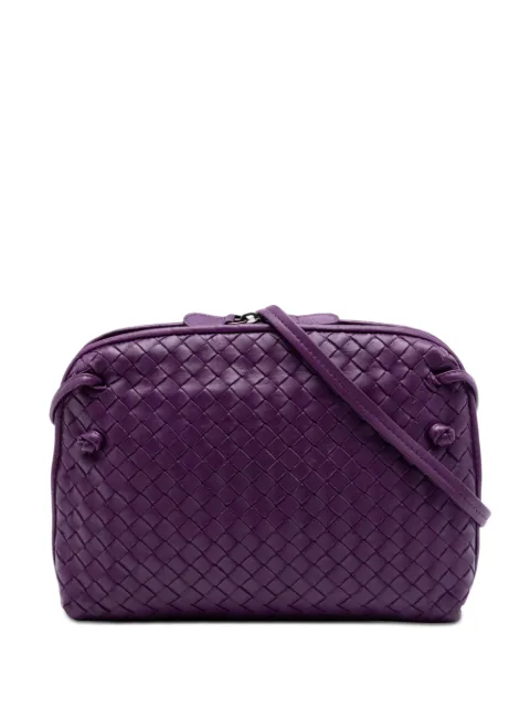 Bottega Veneta Pre-Owned 2012-2026 Nappa Intrecciato Nodini crossbody bag
