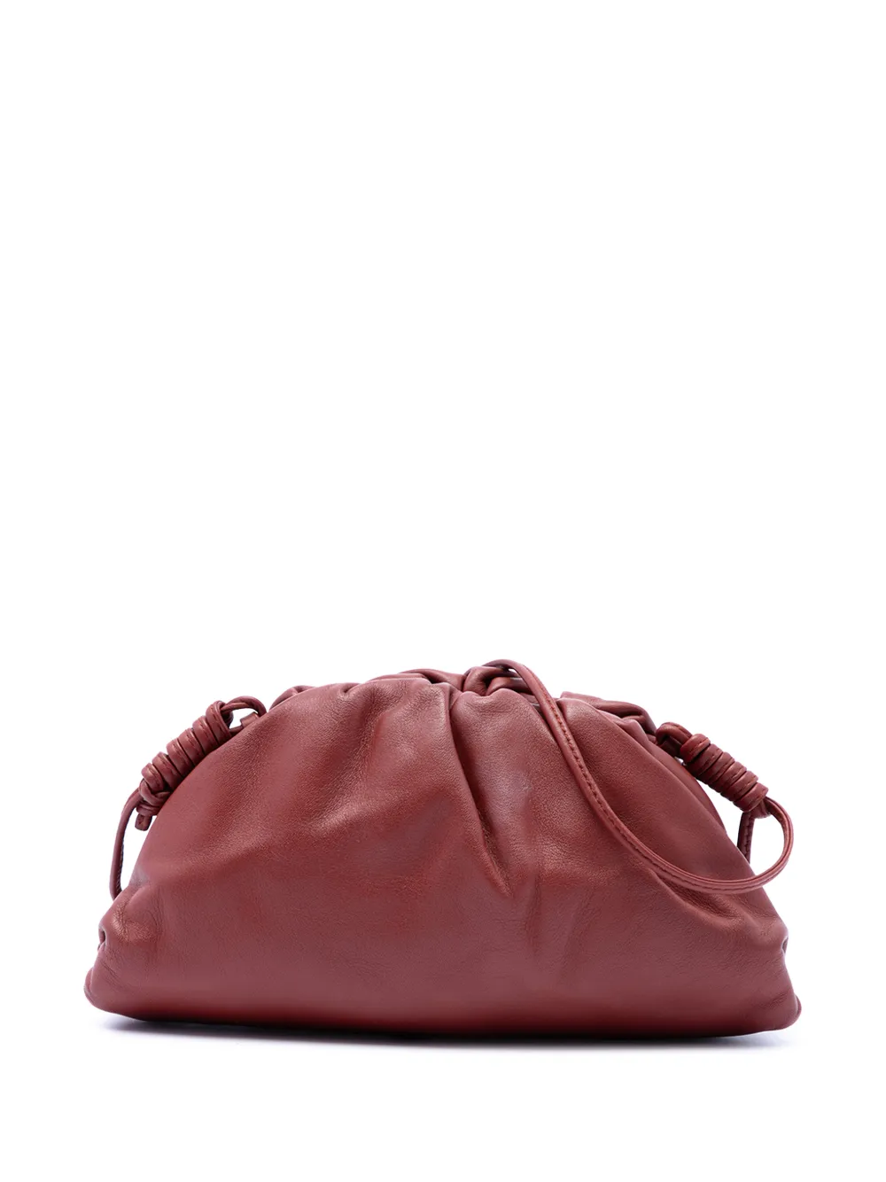 Bottega Veneta Pre-Owned Borsa a tracolla The Mini Pouch in pelle di agnello 2012-2026 - Rosso