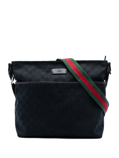 Gucci Pre-Owned 2016-2026 GG Canvas Web crossbody bag