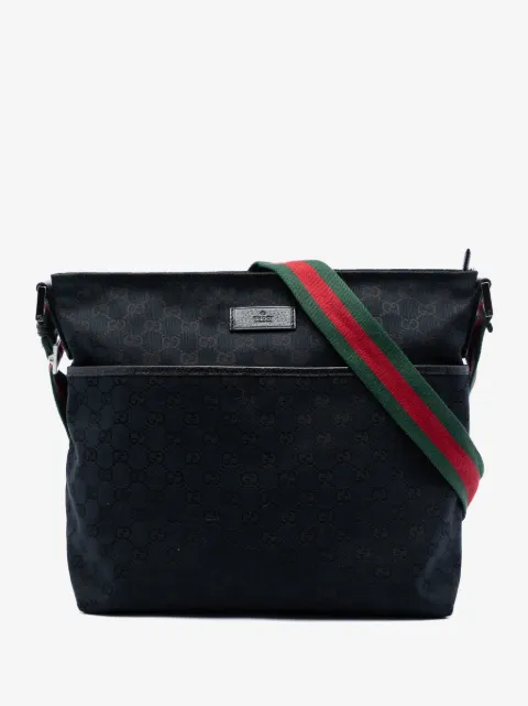 Gucci Pre-Owned 2016-2026 GG Canvas Web crossbody bag