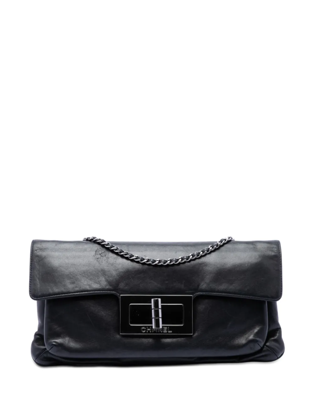 CHANEL Pre-Owned Borsa a spalla Giant Mademoiselle 2003-2004 - Nero