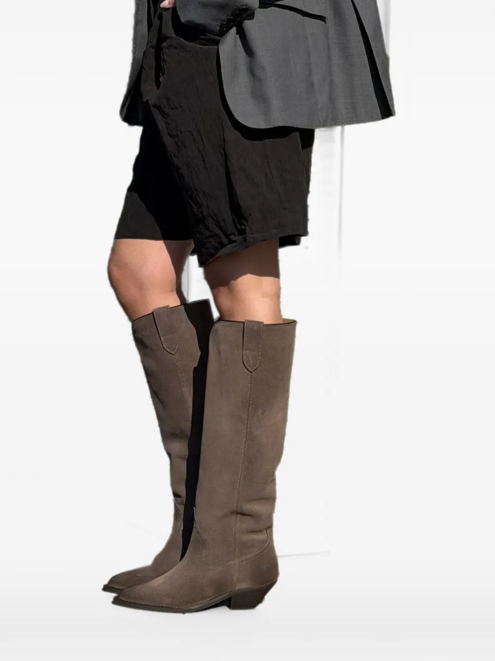 Notabene Antoinette pointed-toe boots Bruin