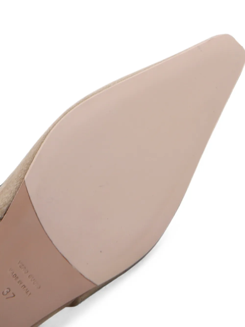 Notabene Gisella square-toe ballet flats Beige