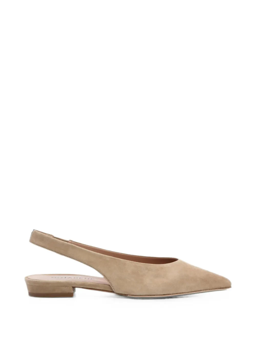Notabene Gisella square-toe ballet flats Beige