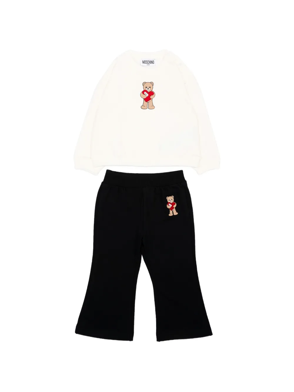 Moschino Kids Teddy Bear tracksuit - Nude
