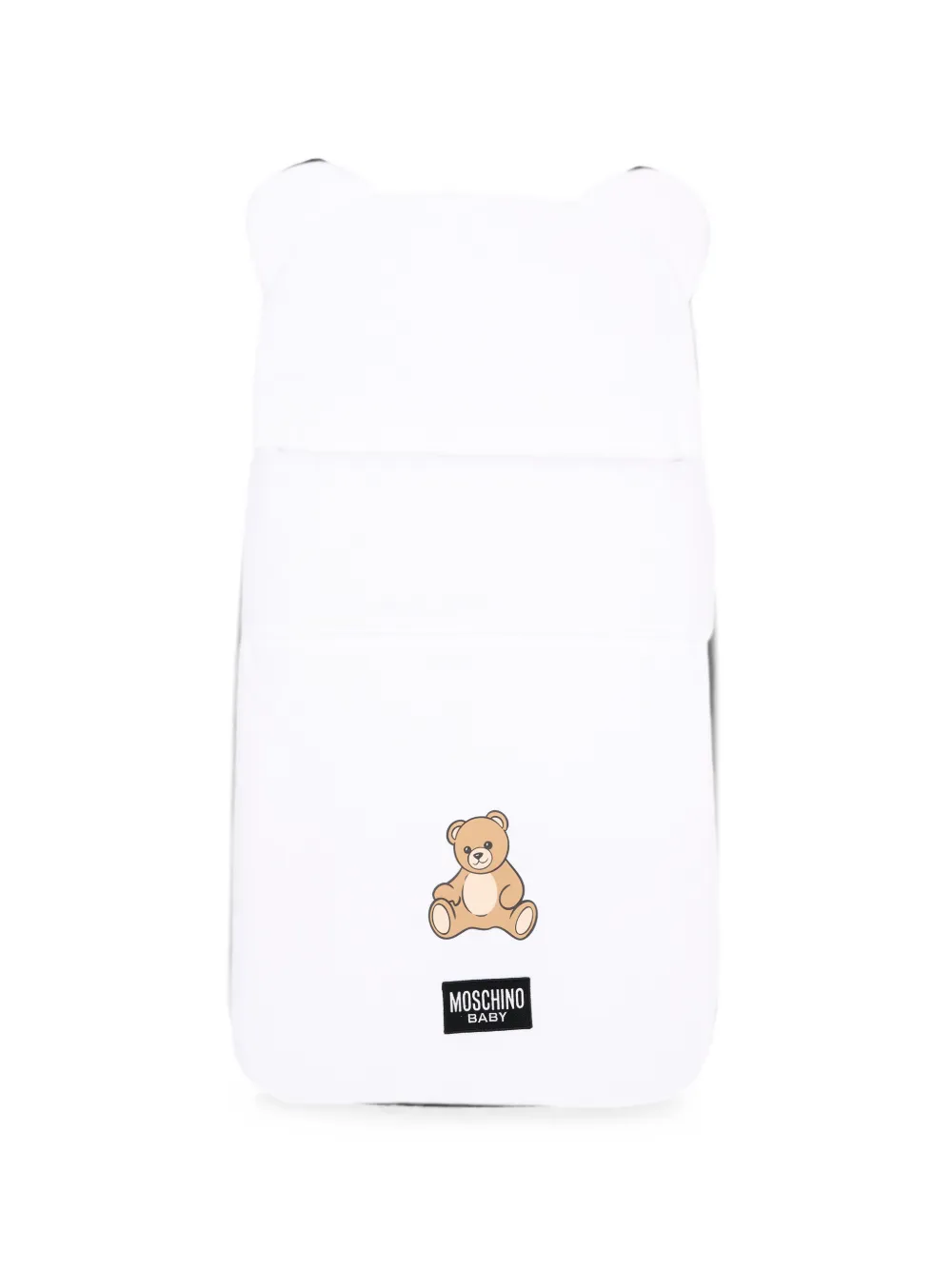 Moschino Kids Teddy Bear sleep bag - Bianco