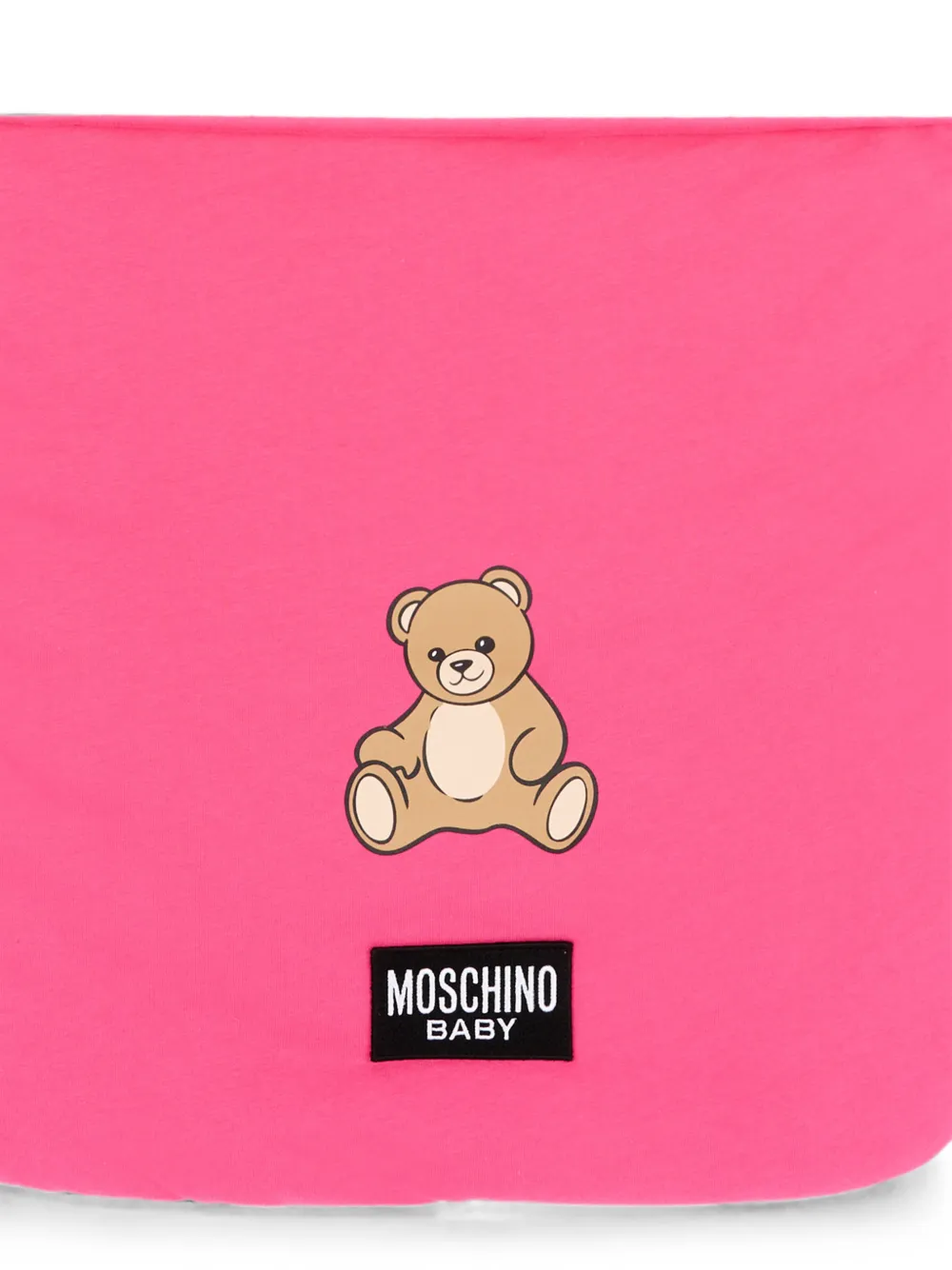 Moschino Kids Slaapzak met teddybeerprint Roze
