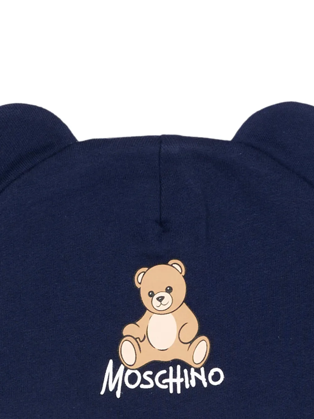 Moschino Kids Teddys Bear muts Blauw