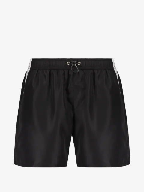 Iceberg stripe-detail swim shorts