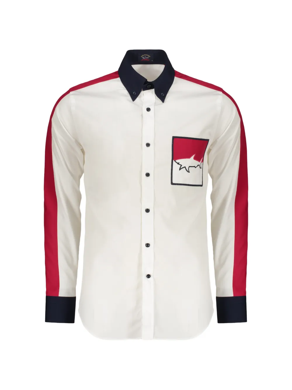 Paul & Shark long-sleeved cotton shirt - Weiß