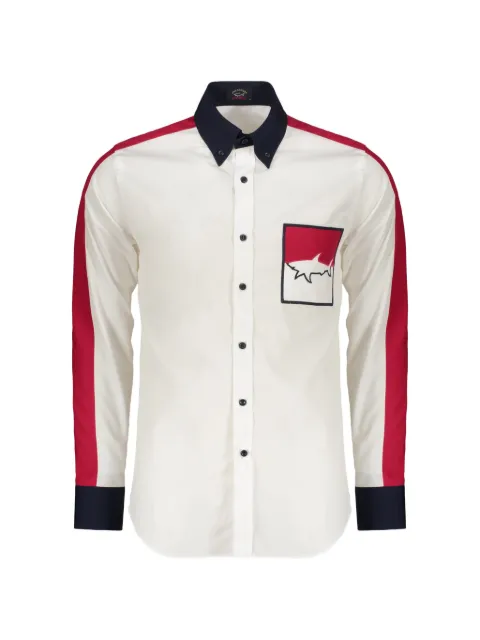 Paul & Shark long-sleeved cotton shirt