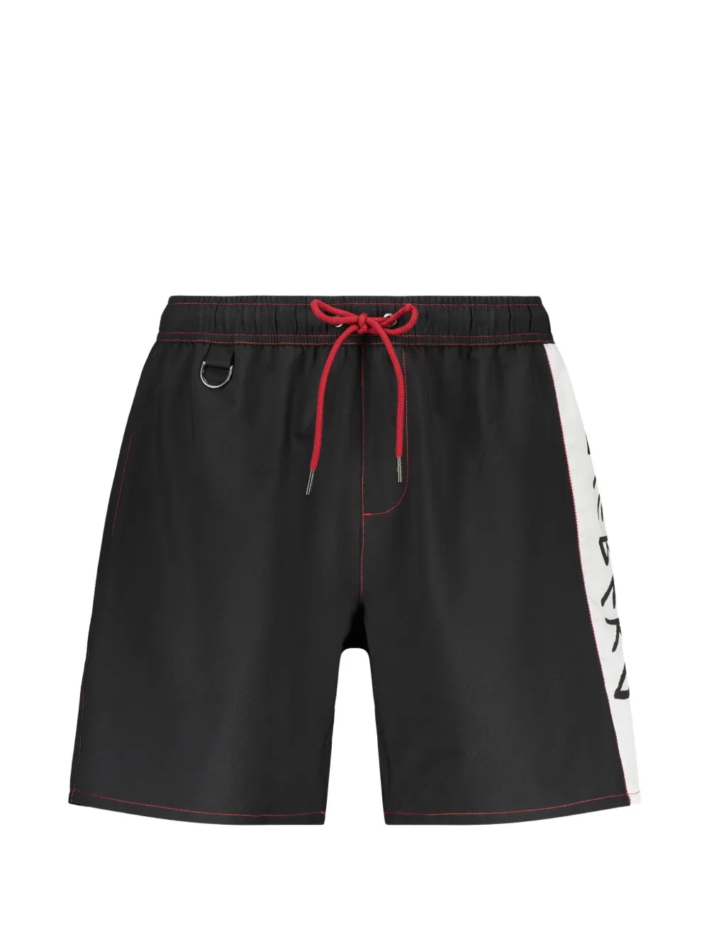 Iceberg logo-print swim shorts - Nero