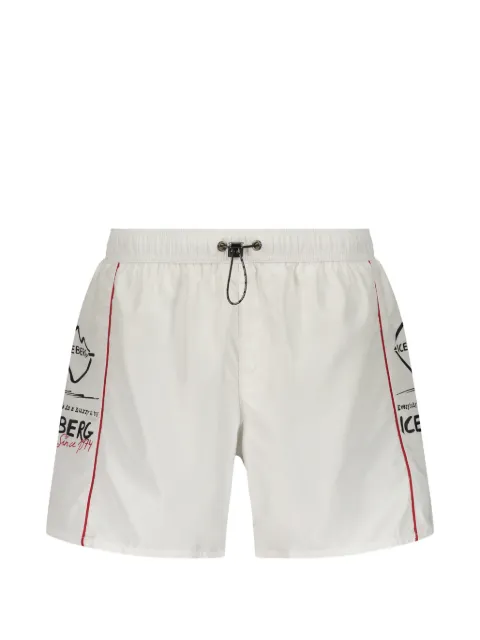 Iceberg logo-print swim shorts