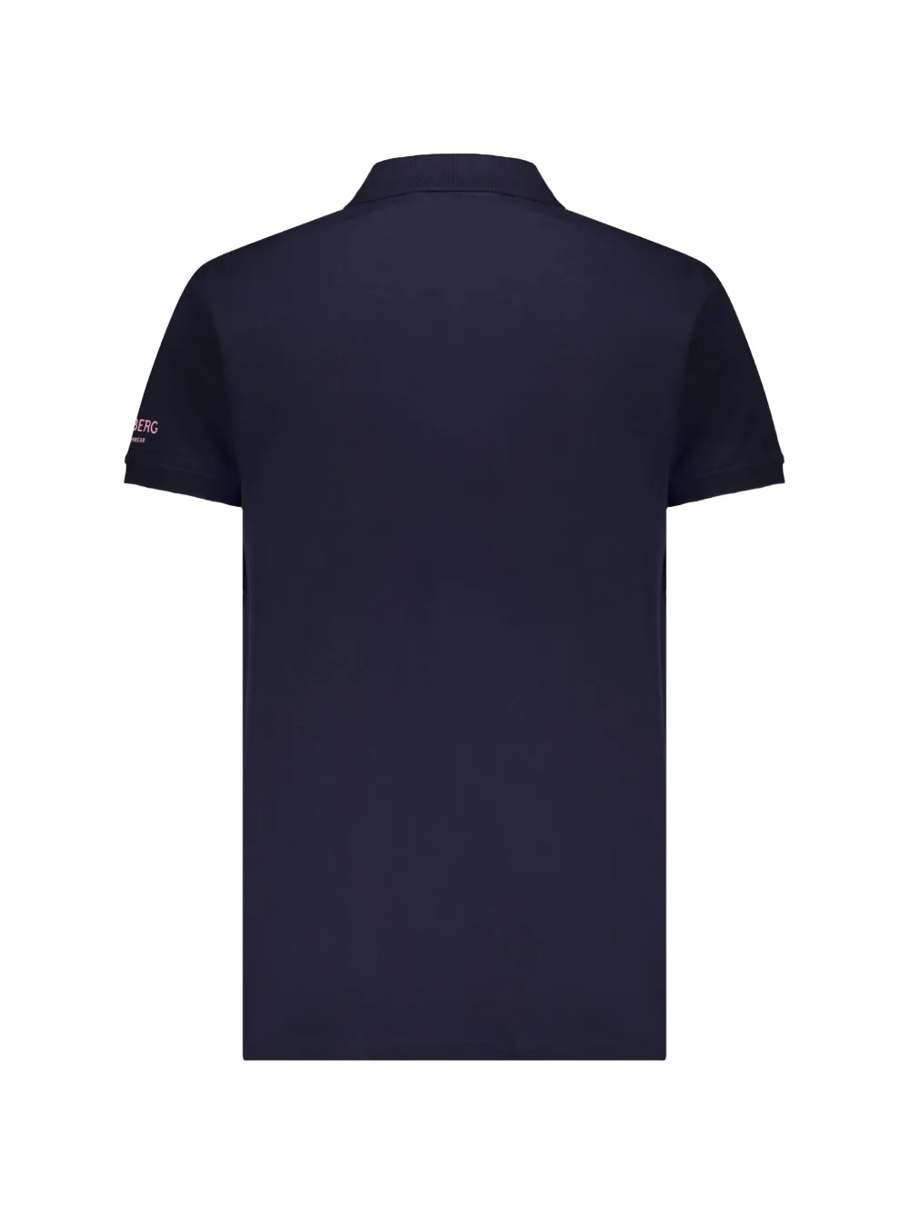 Iceberg Poloshirt met logoprint Blauw