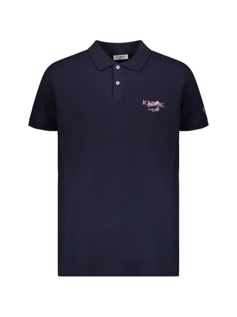 Iceberg polo à logo imprimé