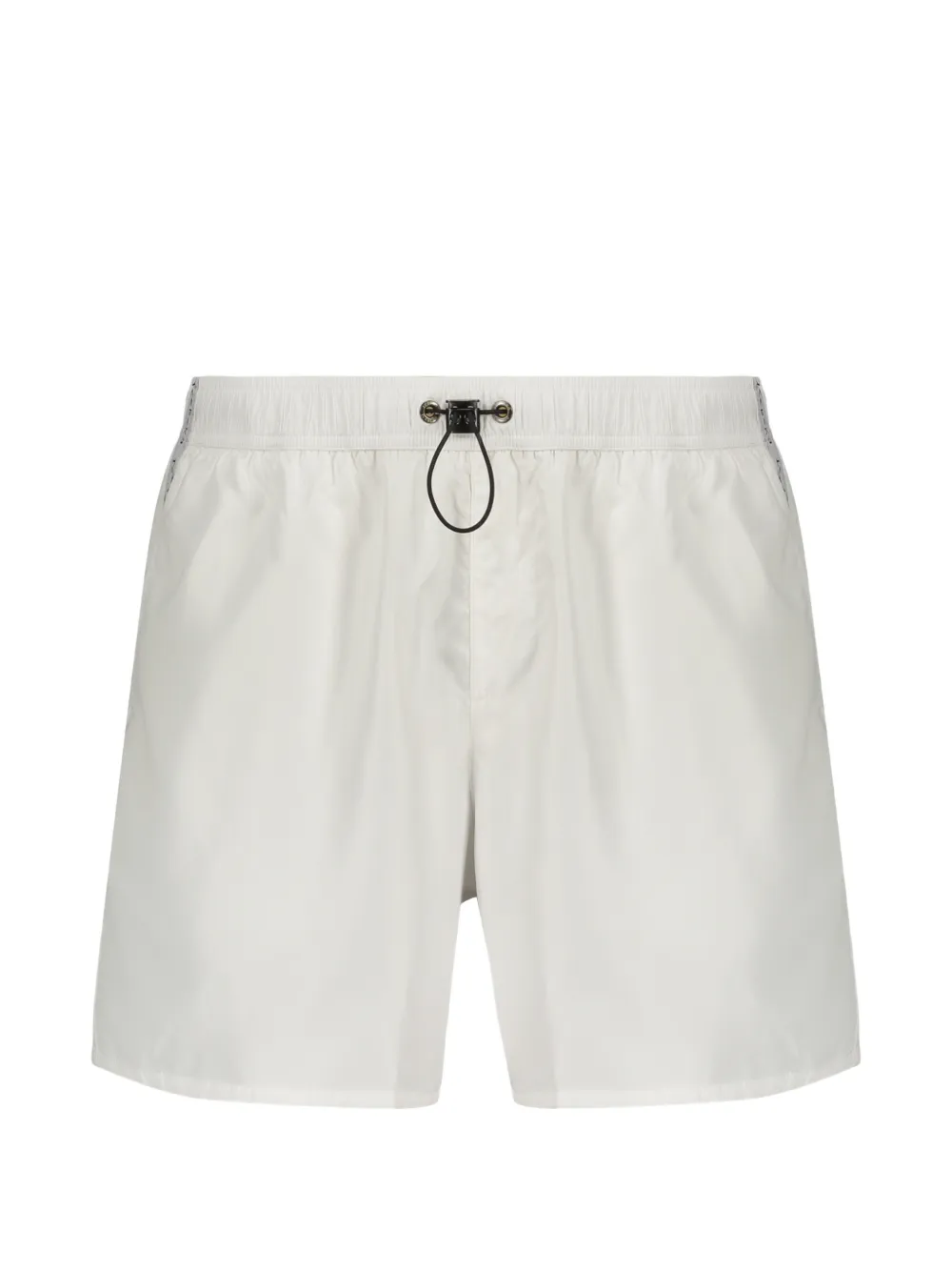 Iceberg stripe-detail swim shorts - Bianco