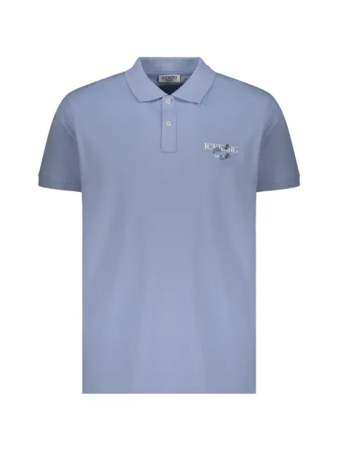 Iceberg logo-print polo shirt