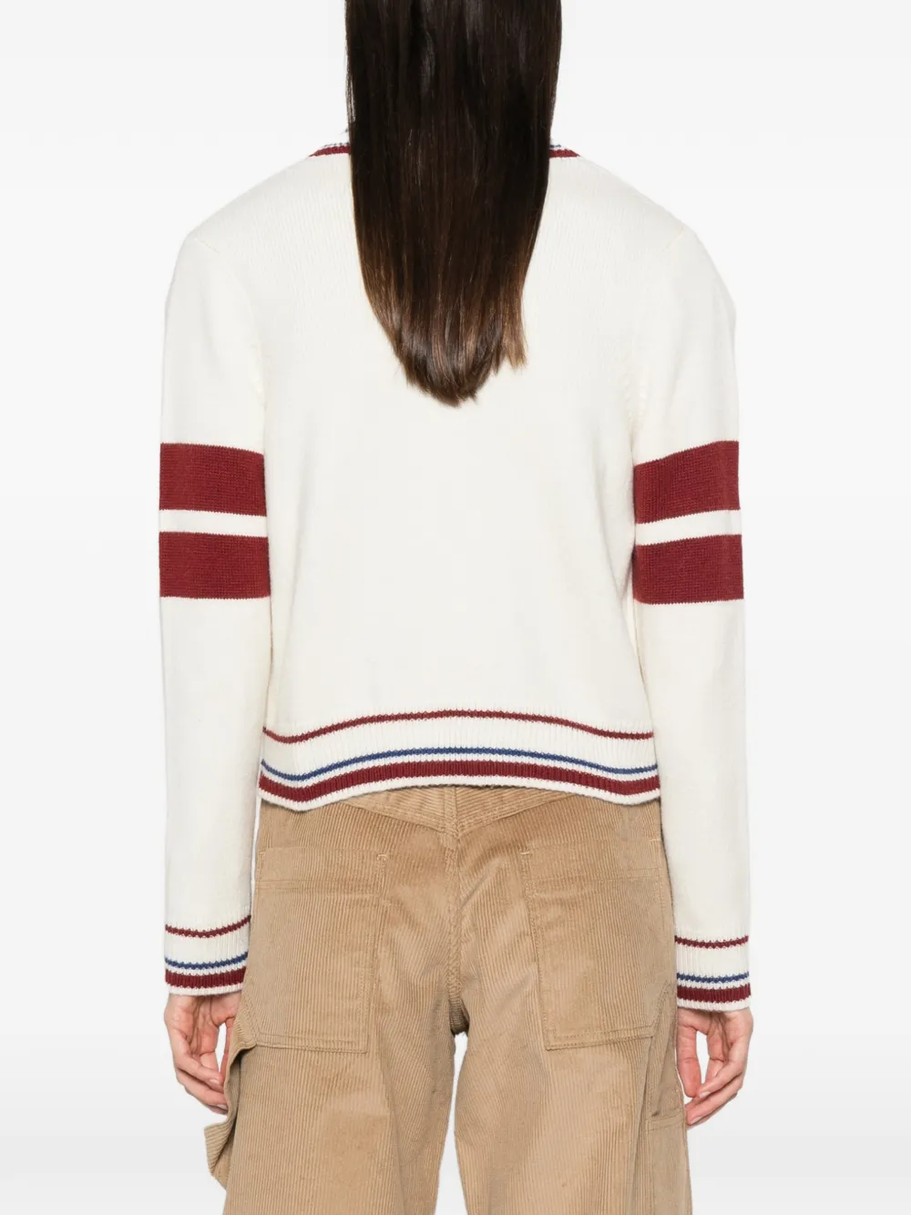 Off-White Cropped vest Beige