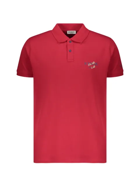 Iceberg logo-detail polo shirt