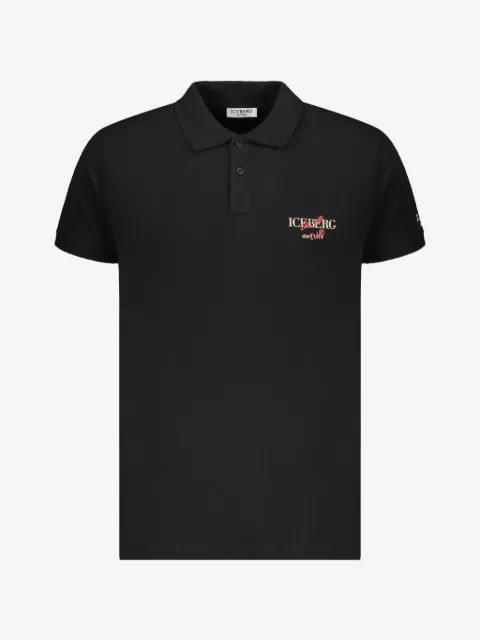 Iceberg polo à détail de logo